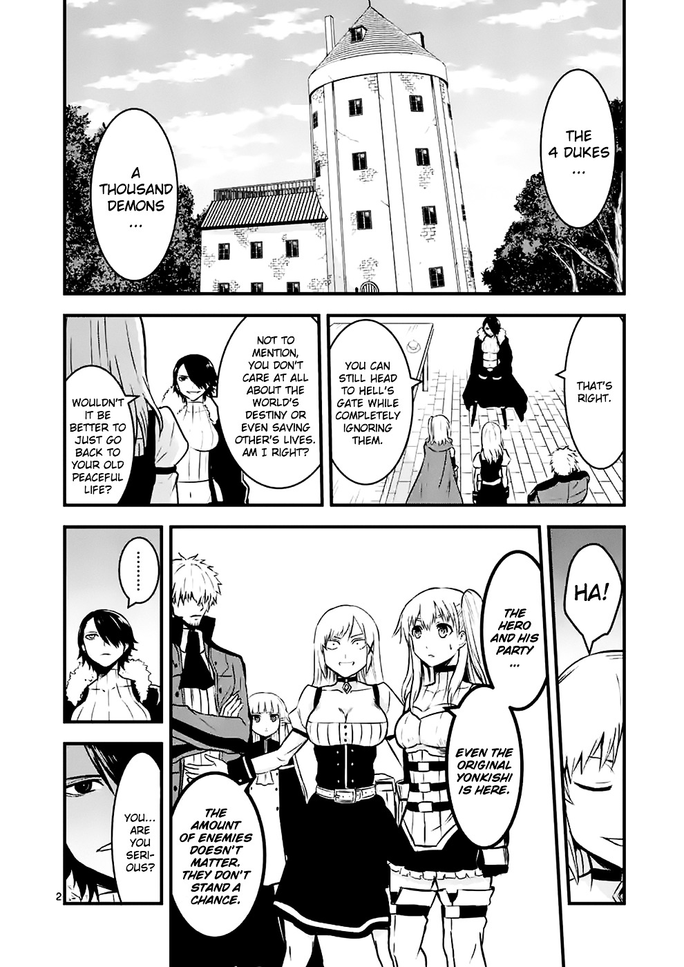 Yuusha ga Shinda! Chapter 43 page 2 - Chapter 43 v2 : If It's Just Like That Time