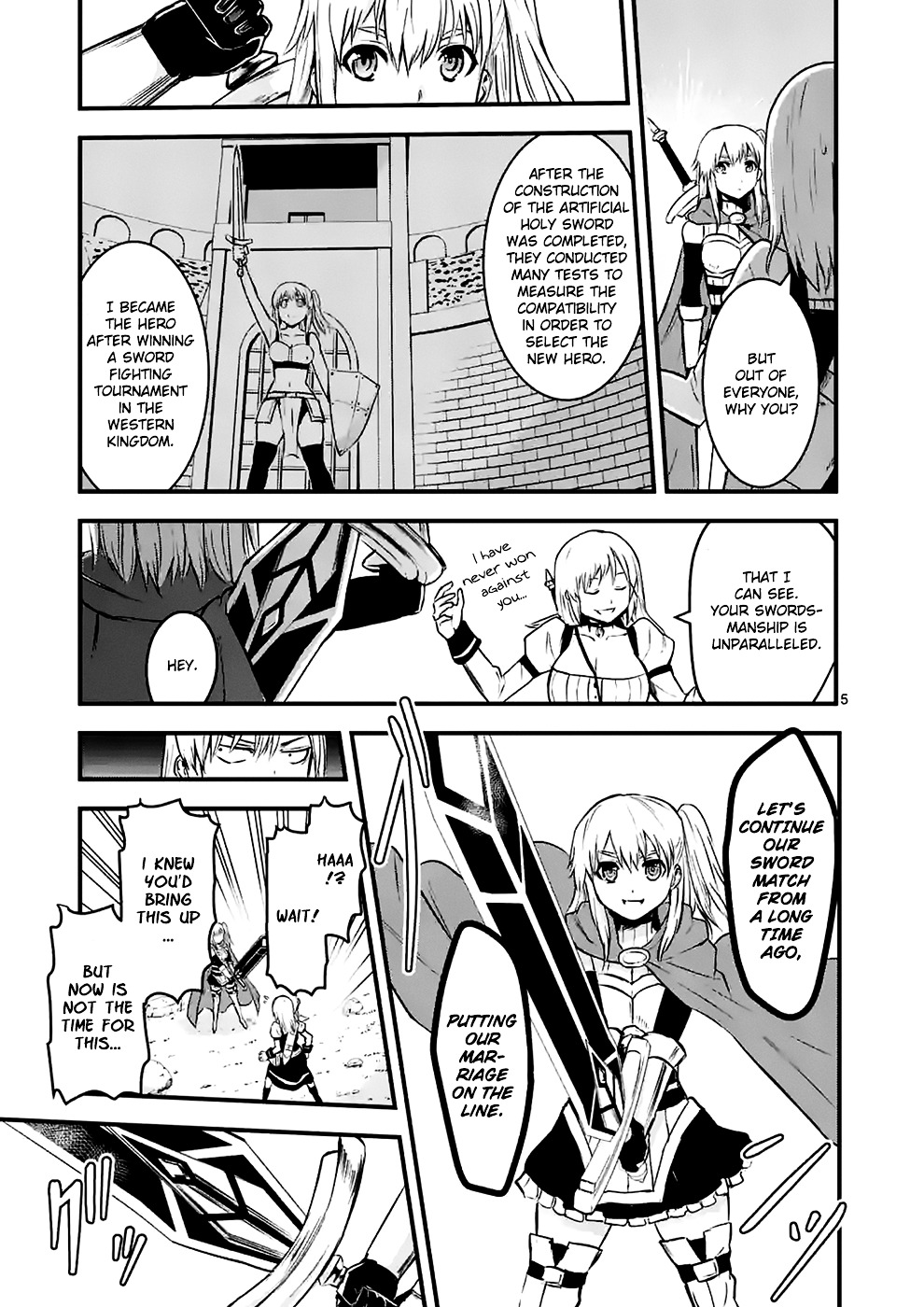 Yuusha ga Shinda! Chapter 43 page 5 - Chapter 43 v2 : If It's Just Like That Time