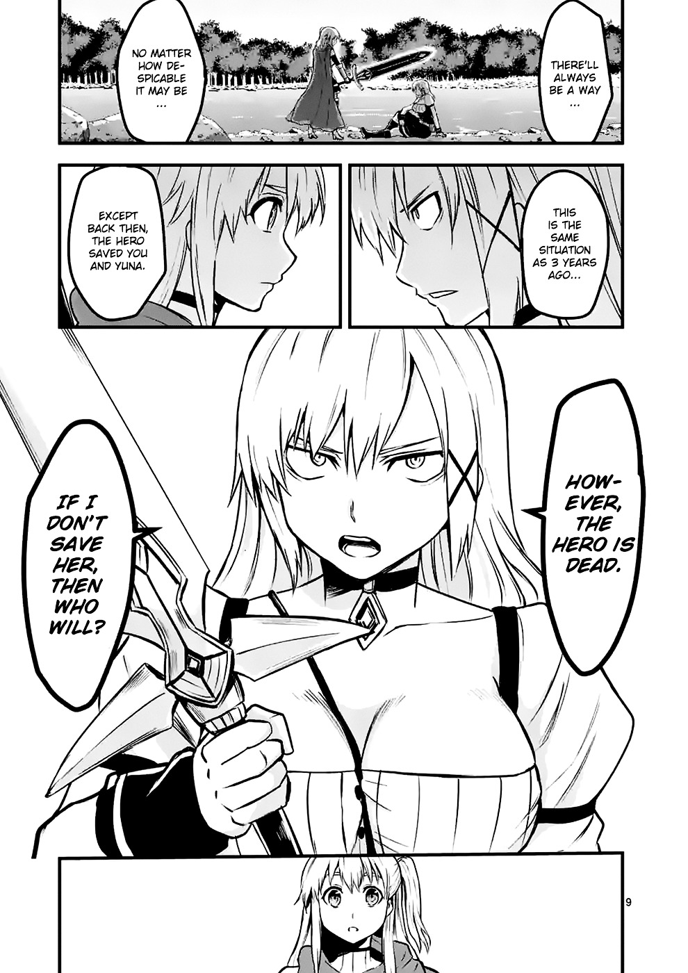 Yuusha ga Shinda! Chapter 43 page 9 - Chapter 43 v2 : If It's Just Like That Time