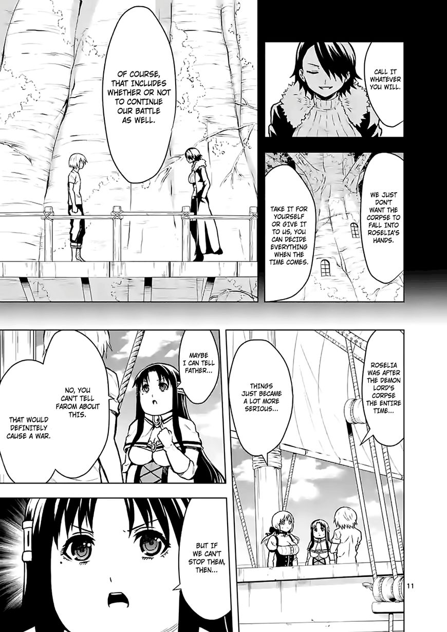 Yuusha ga Shinda! Chapter 87 page 11 - Chapter 87 : Demon Lord's Corpse