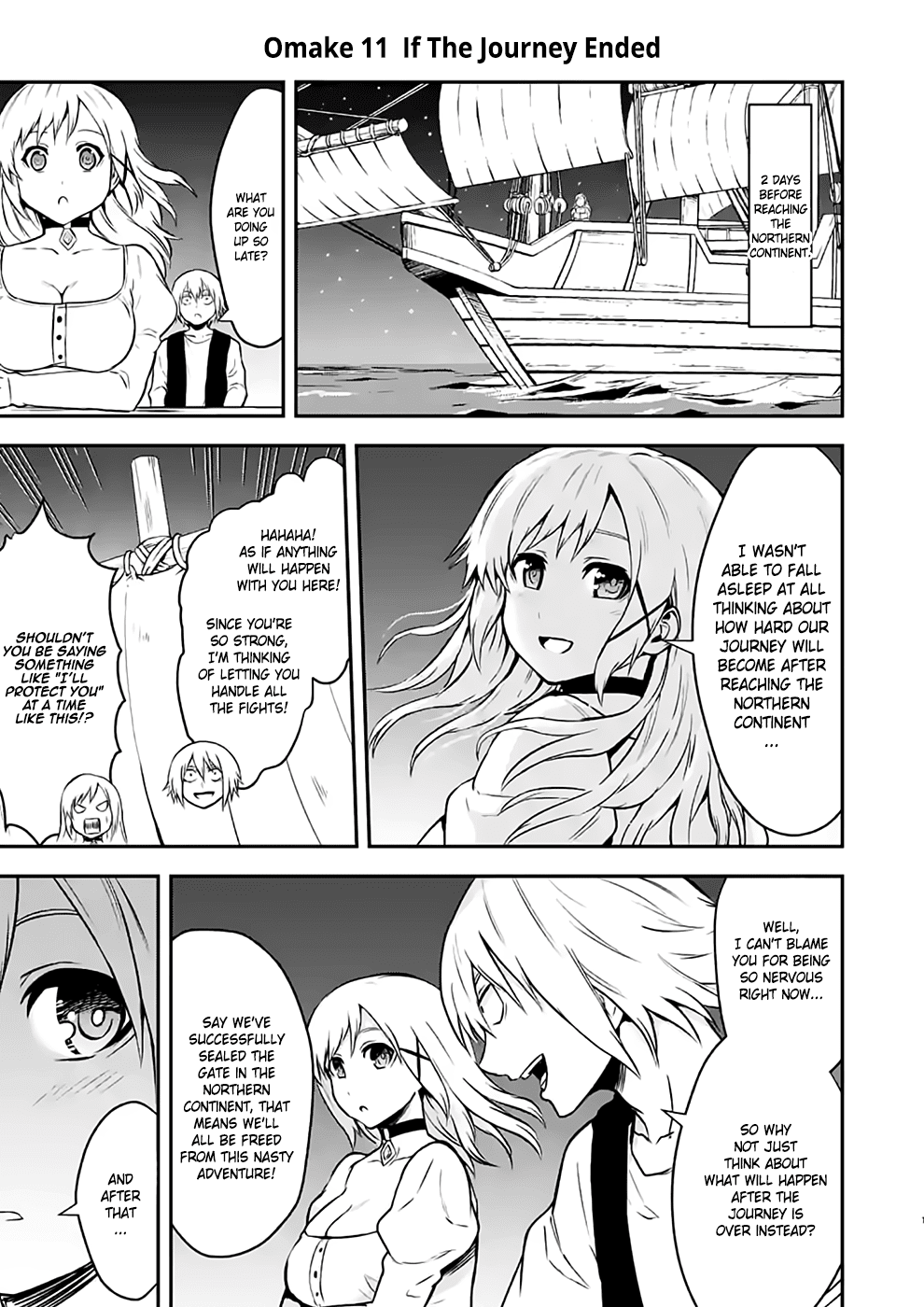 Yuusha ga Shinda! Chapter 97.5 page 1 - Chapter 97.5: Omake 11 - If The Journey Ended
