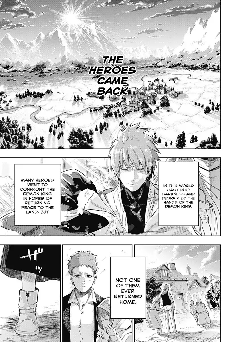 Yuusha Goikkou no Kaerimichi Chapter 0 page 1 - Chapter 0: Oneshot
