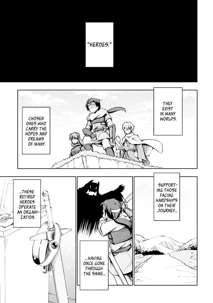 Yuusha Gojo Kumiai Kouryuugata Keijiban Chapter 0 page 1 - Chapter 0