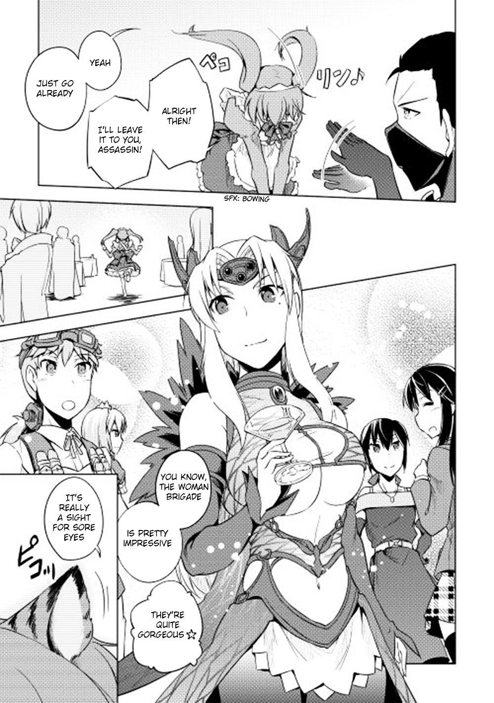 Yuusha Gojo Kumiai Kouryuugata Keijiban Chapter 28 page 14 - Chapter 28 : End