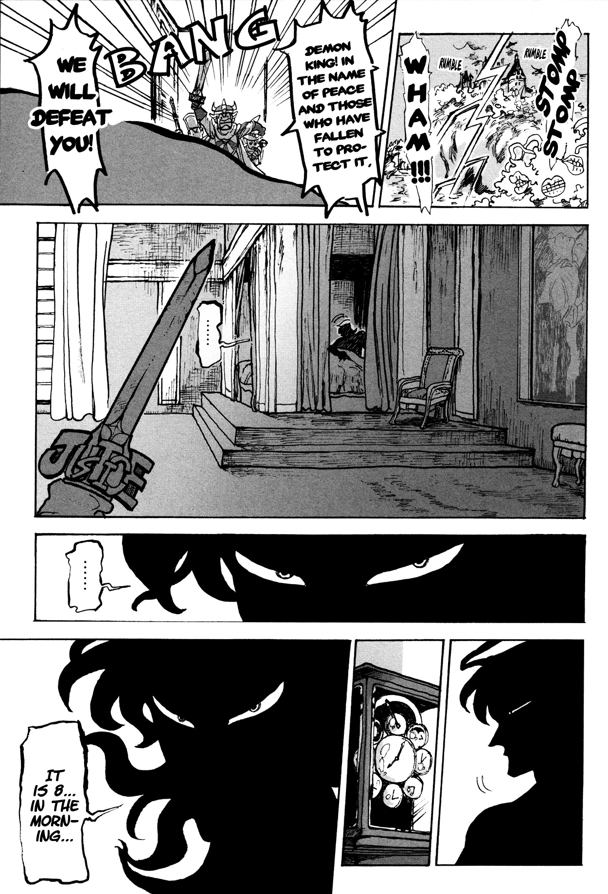 Yuusha in Maou n Chi Chapter 1 page 1 - Chapter 1 : A Hero has Appeared...!