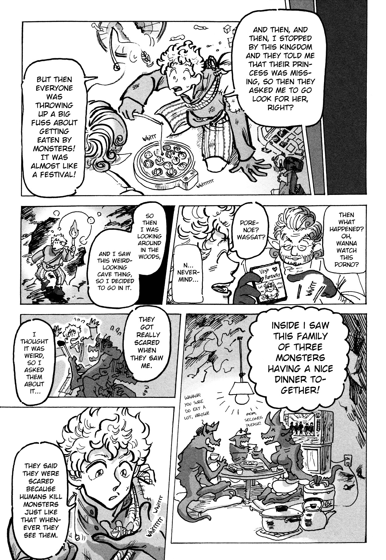 Yuusha in Maou n Chi Chapter 1 page 21 - Chapter 1 : A Hero has Appeared...!