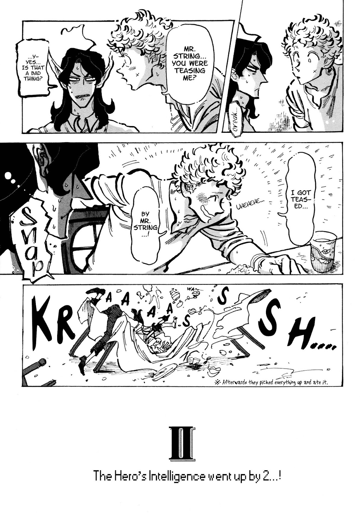 Yuusha in Maou n Chi Chapter 2 page 3 - Chapter 2 : The Hero's Intelligence went up by 2...!