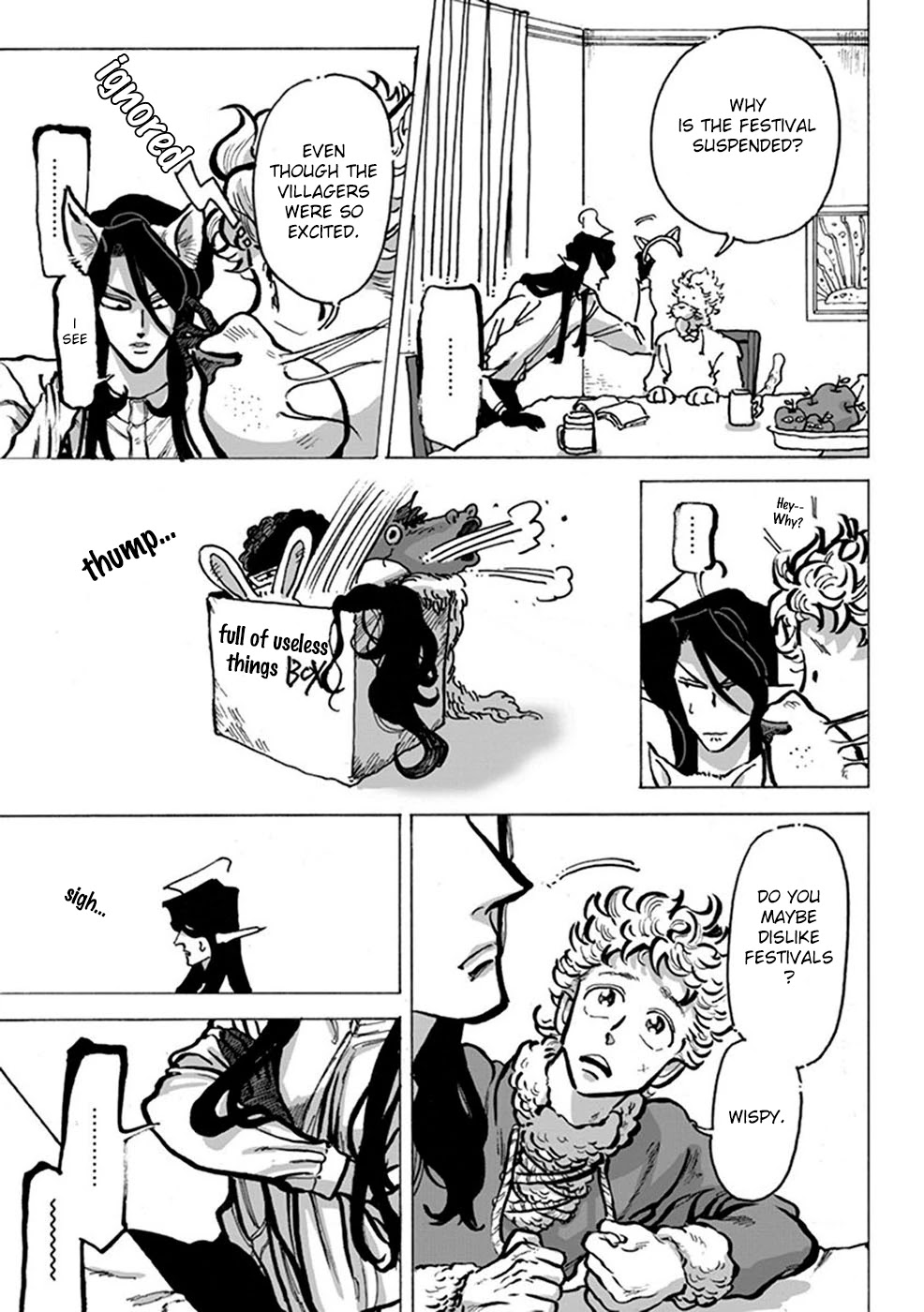 Yuusha in Maou n Chi Chapter 4 page 3 - Chapter 4: The Hero has remembered "sadness".