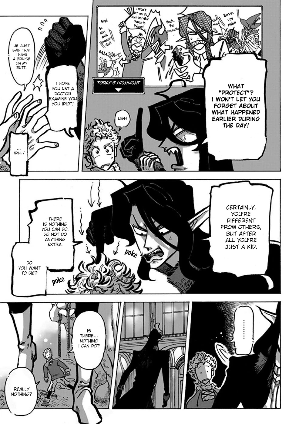 Yuusha in Maou n Chi Chapter 4 page 9 - Chapter 4: The Hero has remembered "sadness".