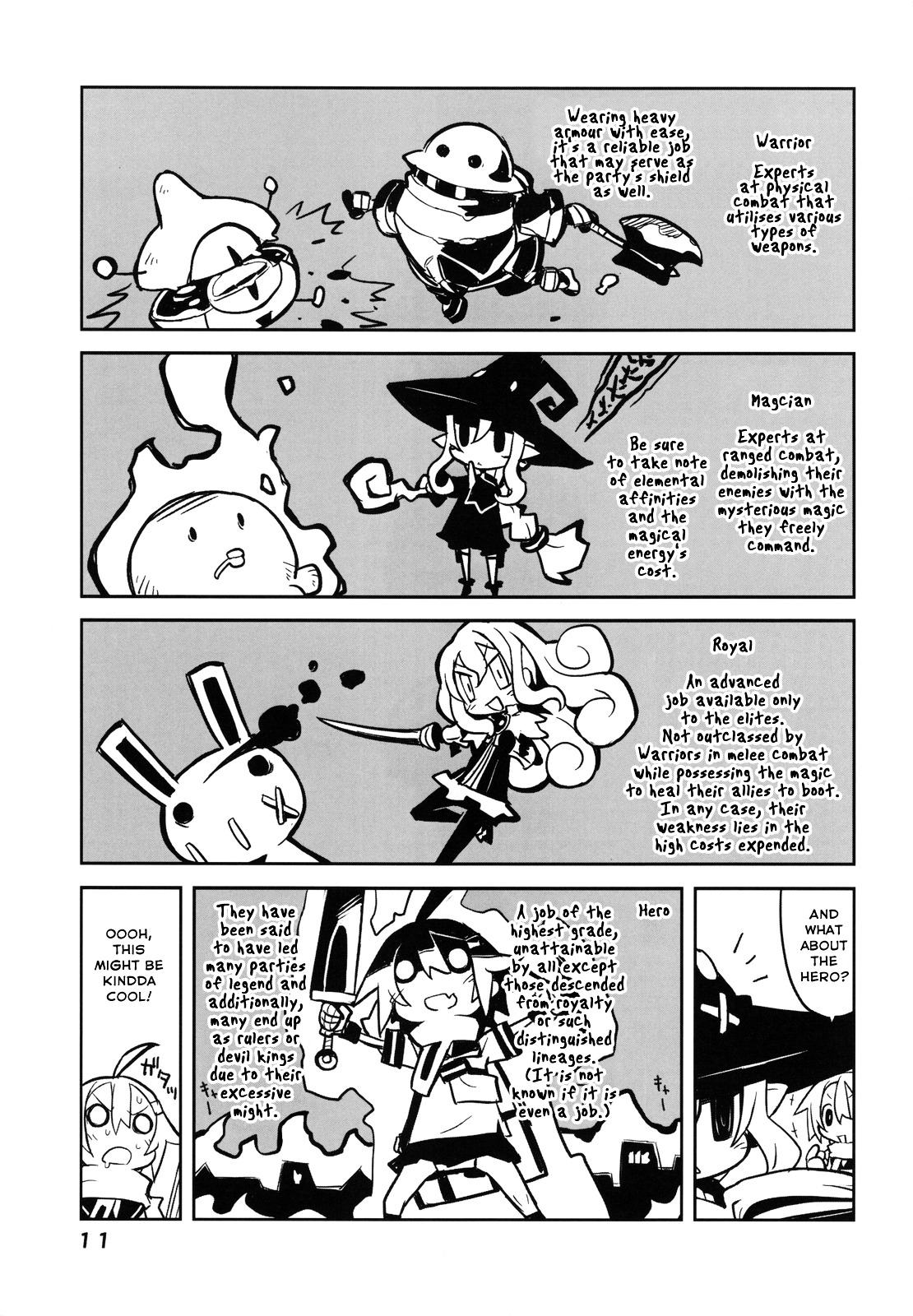 Yuusha Mushoku Chapter 1.0 page 3 - Vol.1 Chapter 0 : Yuusha Mushoku / Hero Unemployed