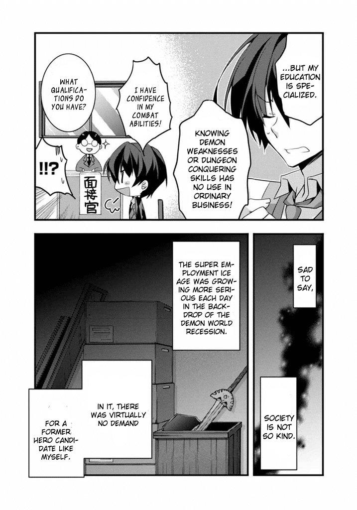 Yuusha ni Narenakatta Ore wa Shibushibu Shuushoku o Ketsuishimashita. Chapter 1.2 page 8 - Chapter 1 v2 : I, who was aiming to be a hero, am working the register