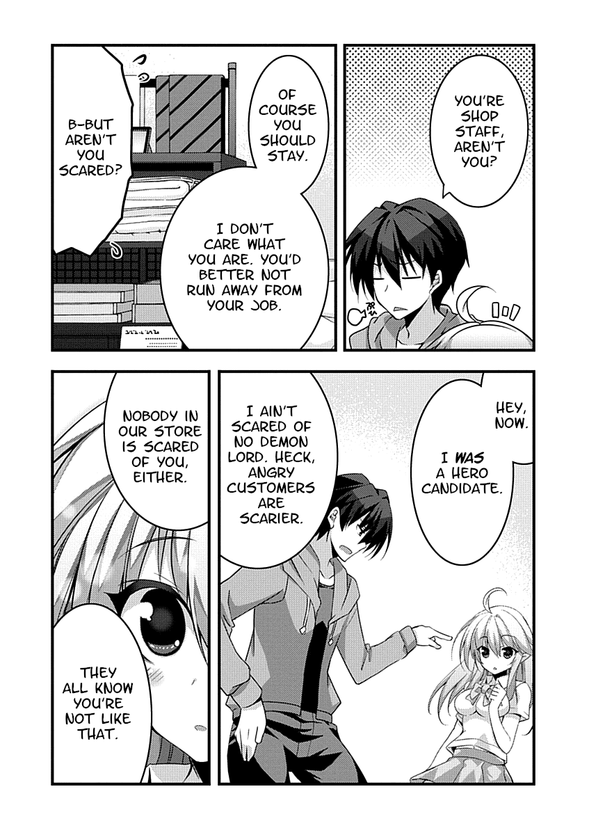 Yuusha ni Narenakatta Ore wa Shibushibu Shuushoku o Ketsuishimashita. Chapter 10 page 8 - Chapter 10: A Demon Seems to Have Snuck Into the Magic Shop