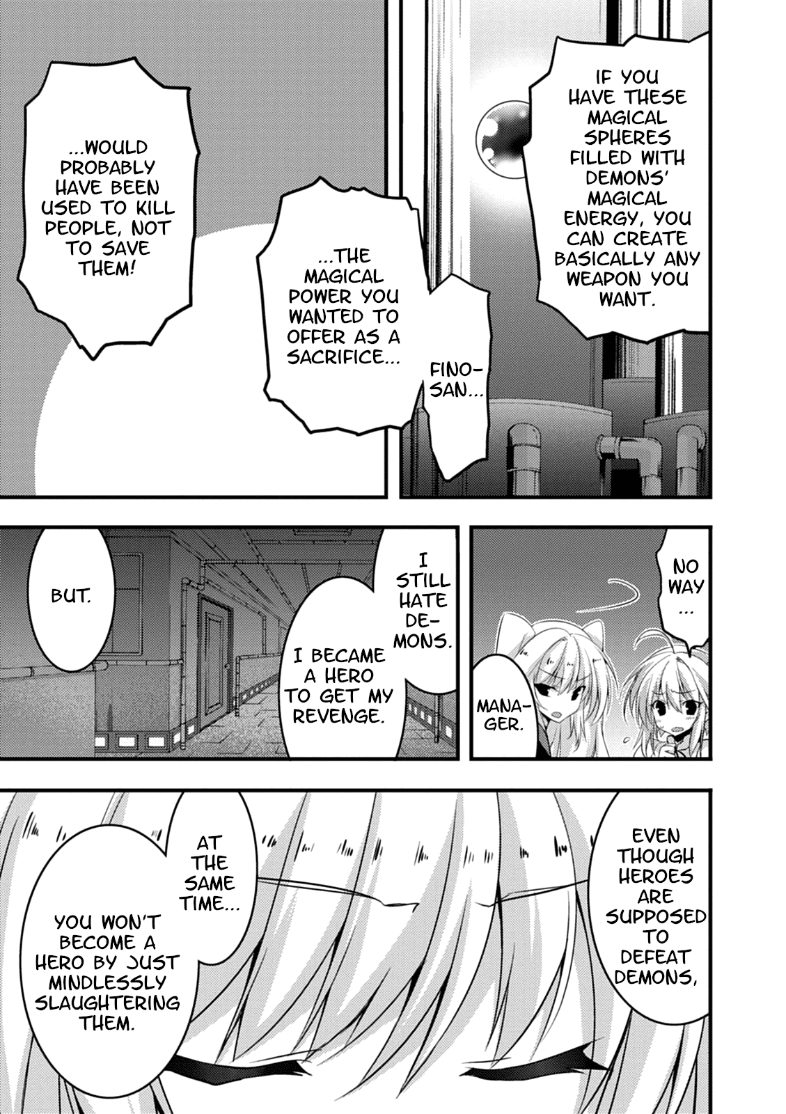 Yuusha ni Narenakatta Ore wa Shibushibu Shuushoku o Ketsuishimashita. Chapter 14 page 23 - Chapter 14: The Story About the Hero Who Goes to Save the Imprisoned Demon Lord (Part Two)