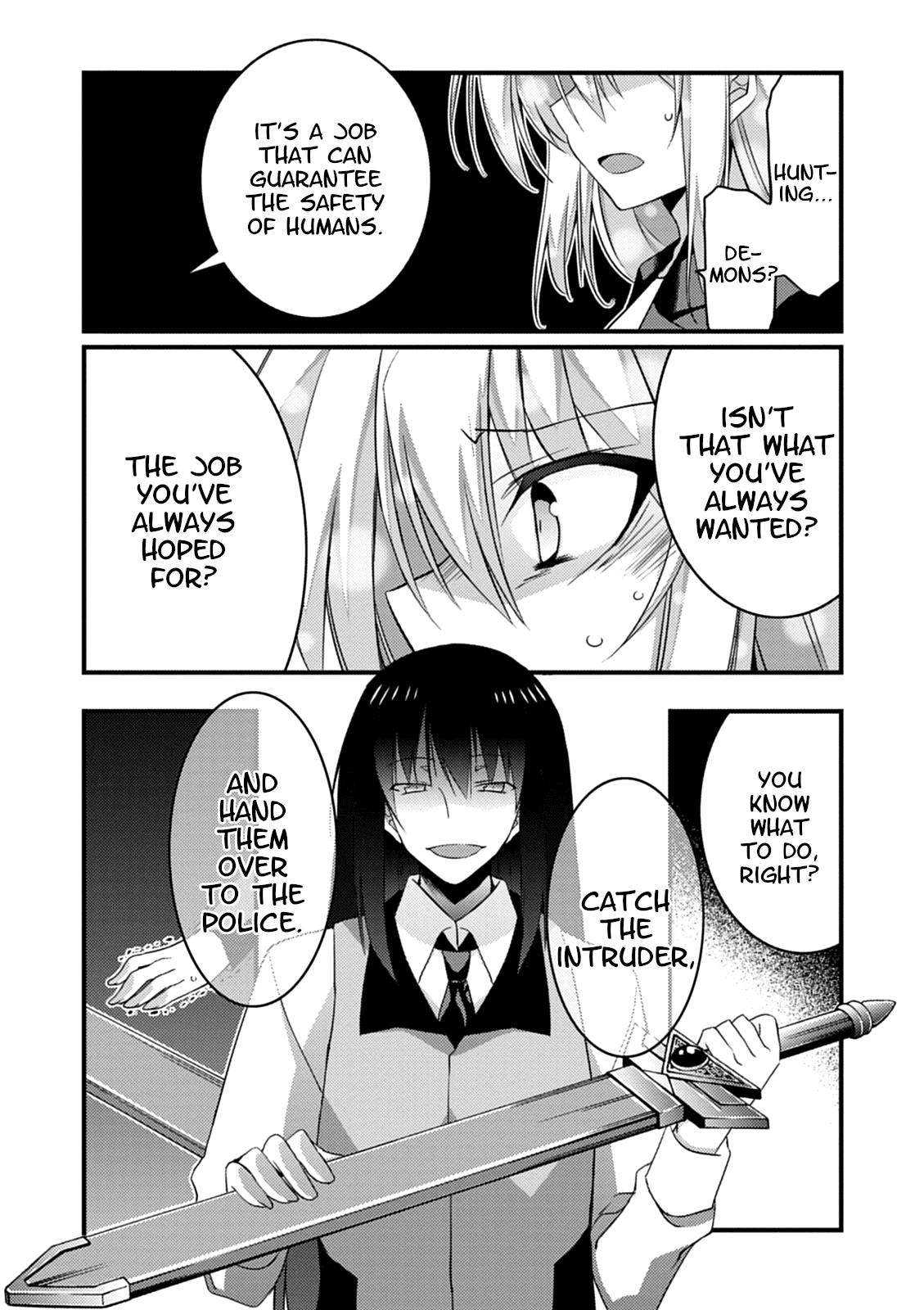 Yuusha ni Narenakatta Ore wa Shibushibu Shuushoku o Ketsuishimashita. Chapter 14 page 4 - Chapter 14: The Story About the Hero Who Goes to Save the Imprisoned Demon Lord (Part Two)