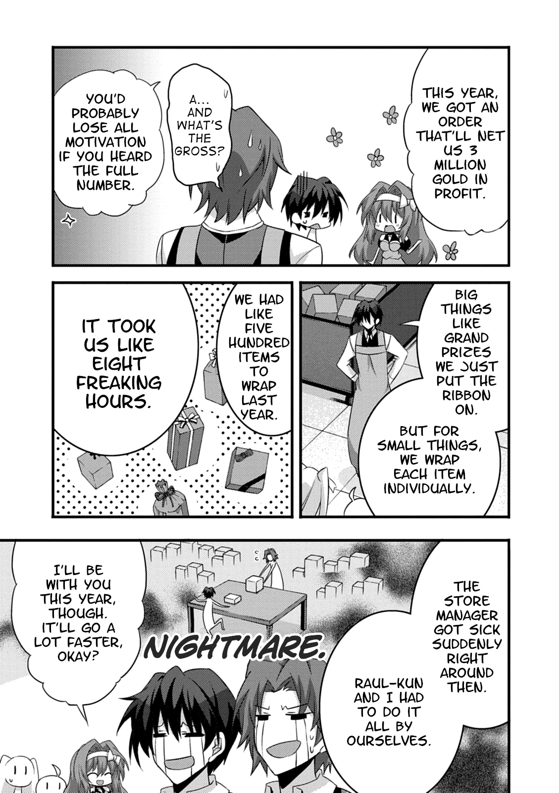 Yuusha ni Narenakatta Ore wa Shibushibu Shuushoku o Ketsuishimashita. Chapter 15 page 11 - Chapter 15: The Demon Lord's Daughter Seems to Have Remembered the Proper Way to Wrap Products
