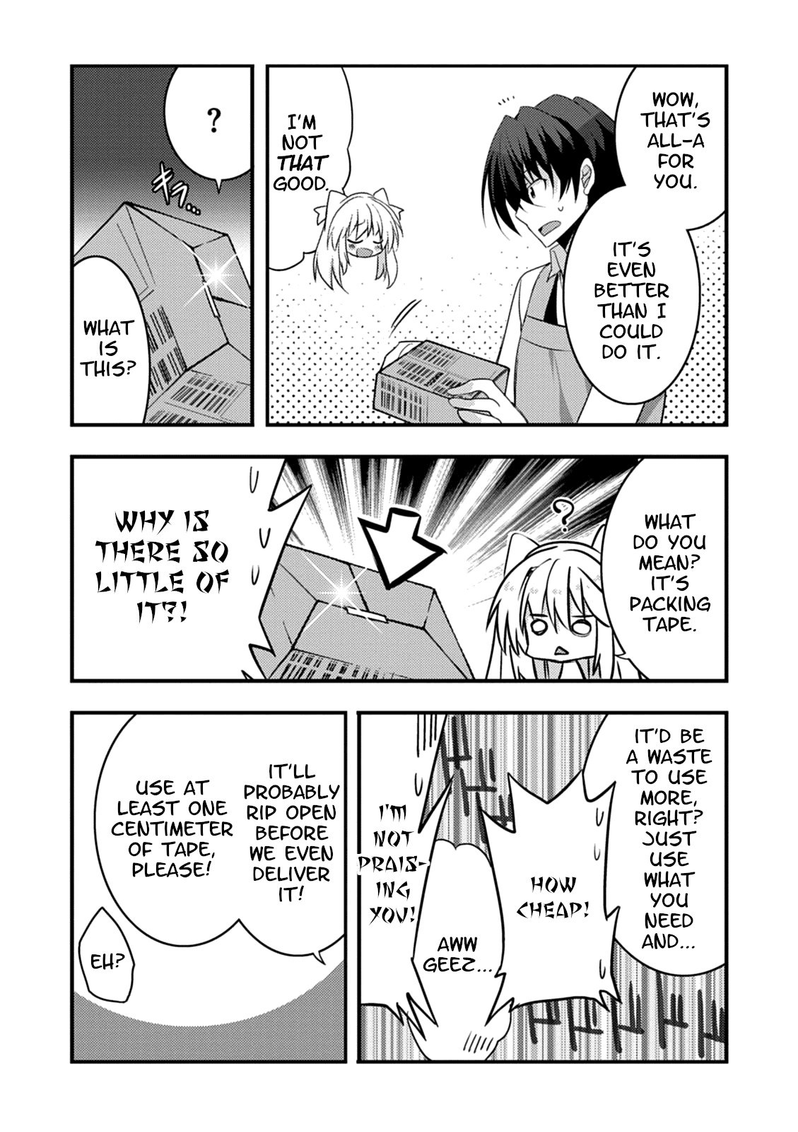 Yuusha ni Narenakatta Ore wa Shibushibu Shuushoku o Ketsuishimashita. Chapter 15 page 19 - Chapter 15: The Demon Lord's Daughter Seems to Have Remembered the Proper Way to Wrap Products