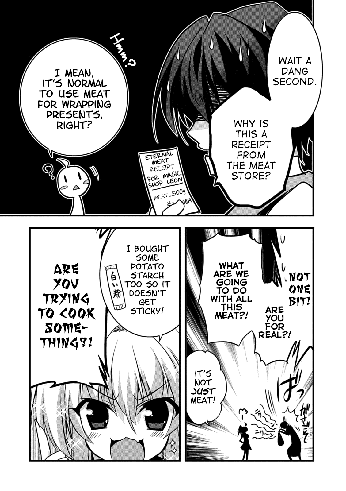 Yuusha ni Narenakatta Ore wa Shibushibu Shuushoku o Ketsuishimashita. Chapter 15 page 3 - Chapter 15: The Demon Lord's Daughter Seems to Have Remembered the Proper Way to Wrap Products
