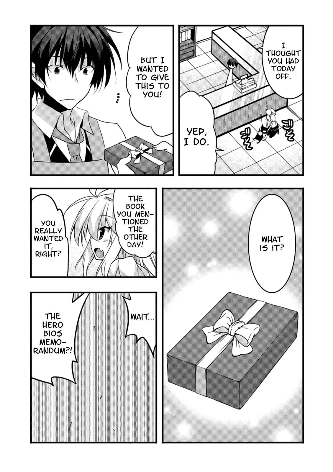 Yuusha ni Narenakatta Ore wa Shibushibu Shuushoku o Ketsuishimashita. Chapter 15 page 33 - Chapter 15: The Demon Lord's Daughter Seems to Have Remembered the Proper Way to Wrap Products