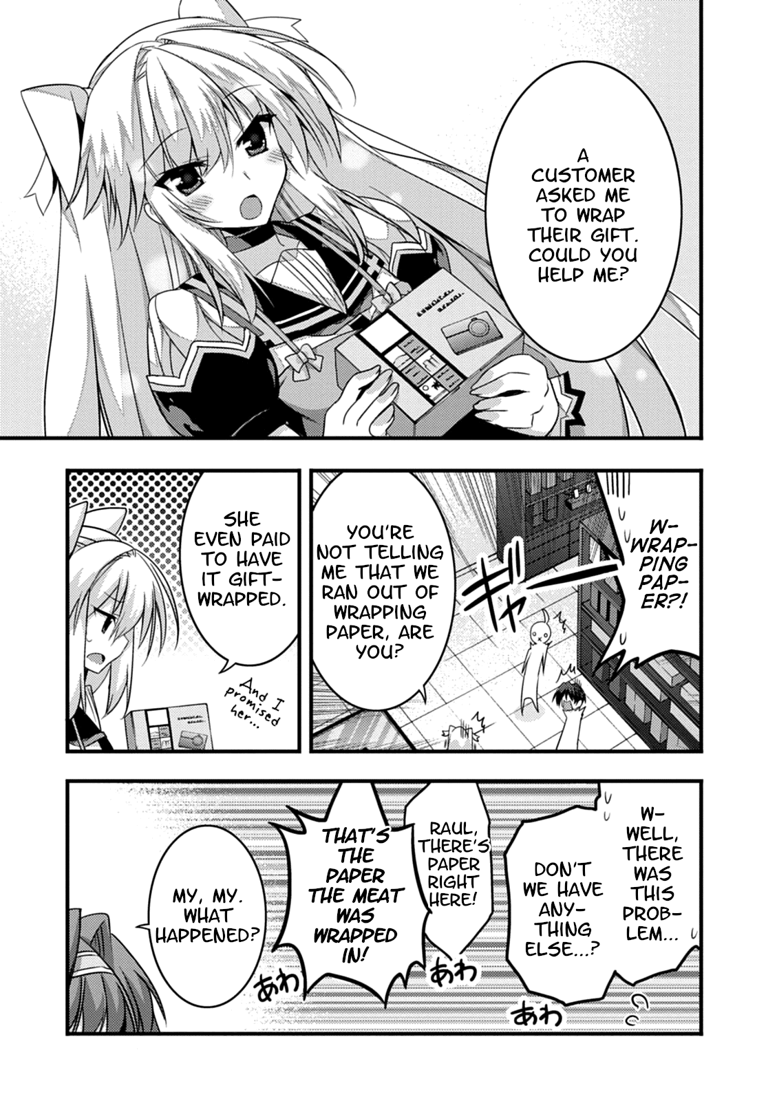 Yuusha ni Narenakatta Ore wa Shibushibu Shuushoku o Ketsuishimashita. Chapter 15 page 5 - Chapter 15: The Demon Lord's Daughter Seems to Have Remembered the Proper Way to Wrap Products