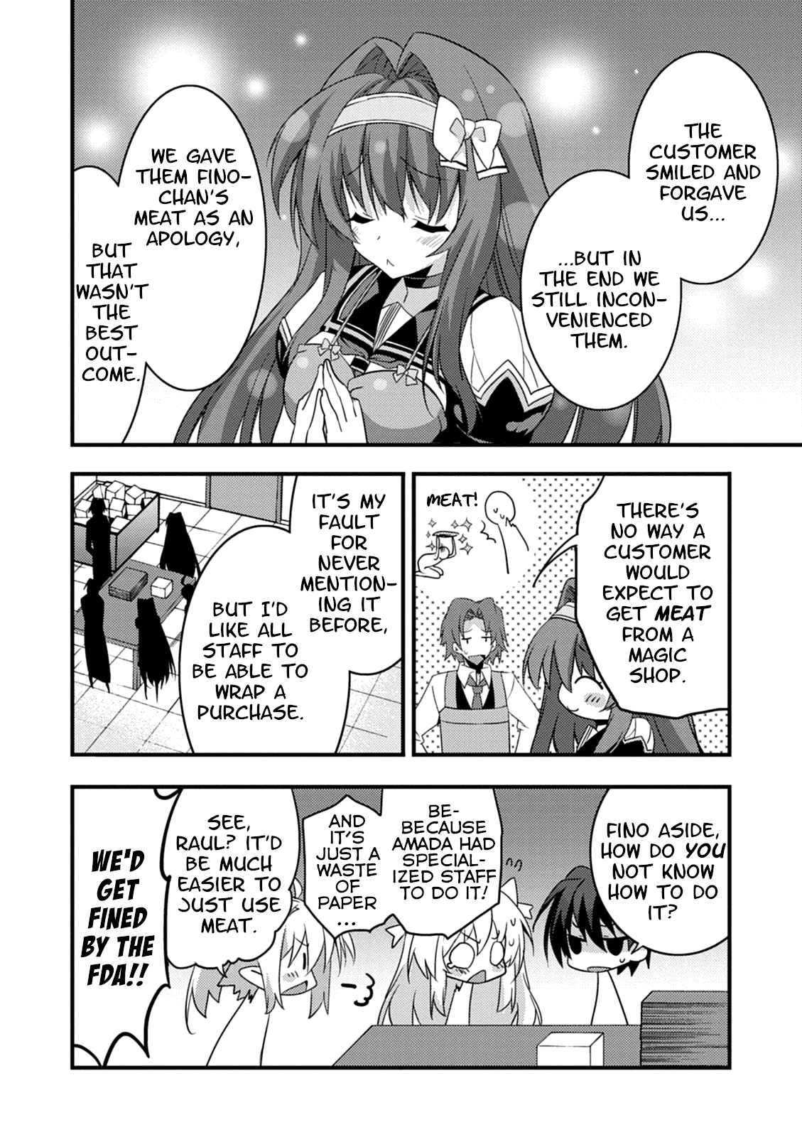 Yuusha ni Narenakatta Ore wa Shibushibu Shuushoku o Ketsuishimashita. Chapter 15 page 8 - Chapter 15: The Demon Lord's Daughter Seems to Have Remembered the Proper Way to Wrap Products