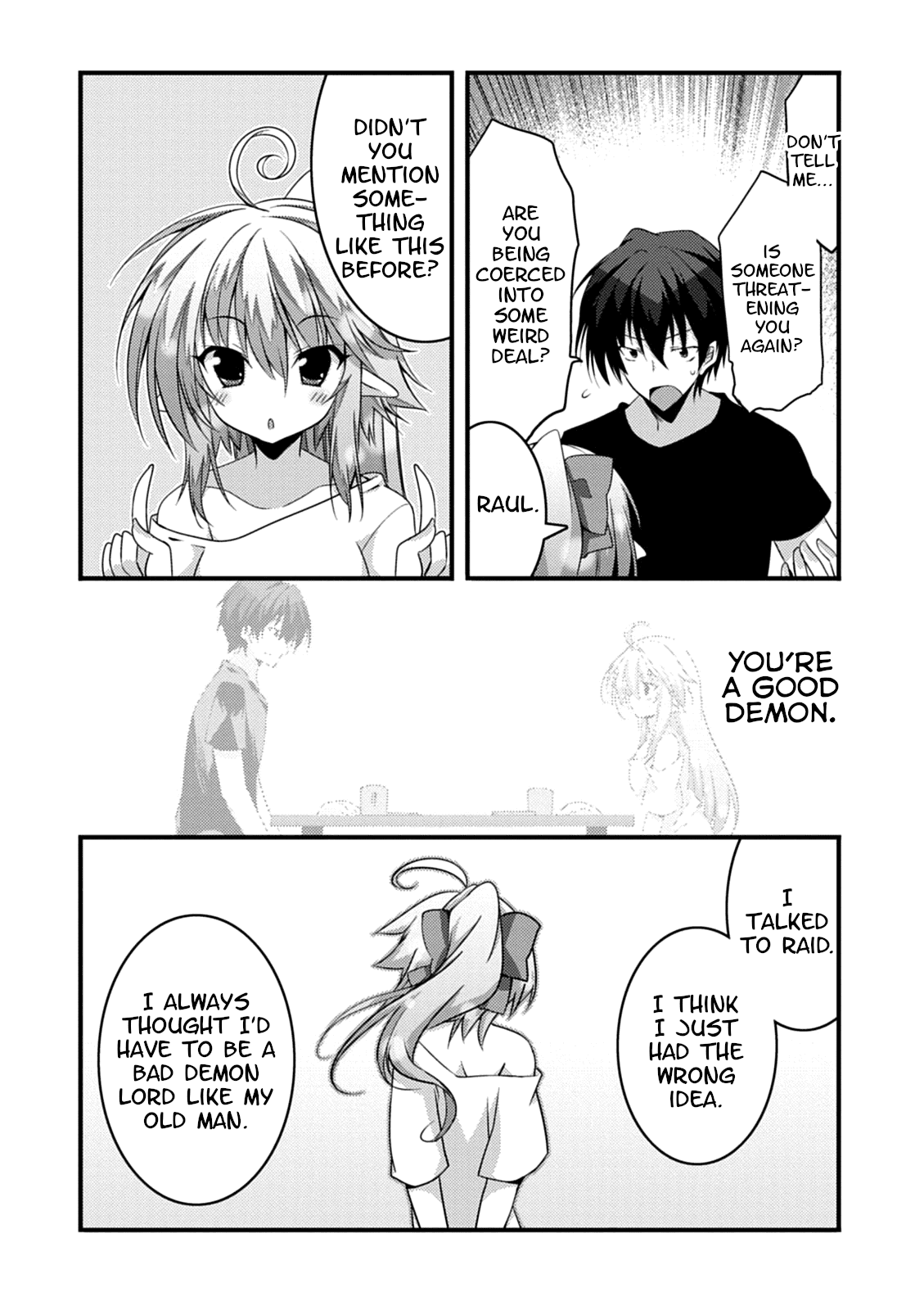 Yuusha ni Narenakatta Ore wa Shibushibu Shuushoku o Ketsuishimashita. Chapter 16.5 page 3 - Chapter 16.5: Omake: The Hero in the Making and the Demon Lord's Daughter are Taking a Step Towards the Future