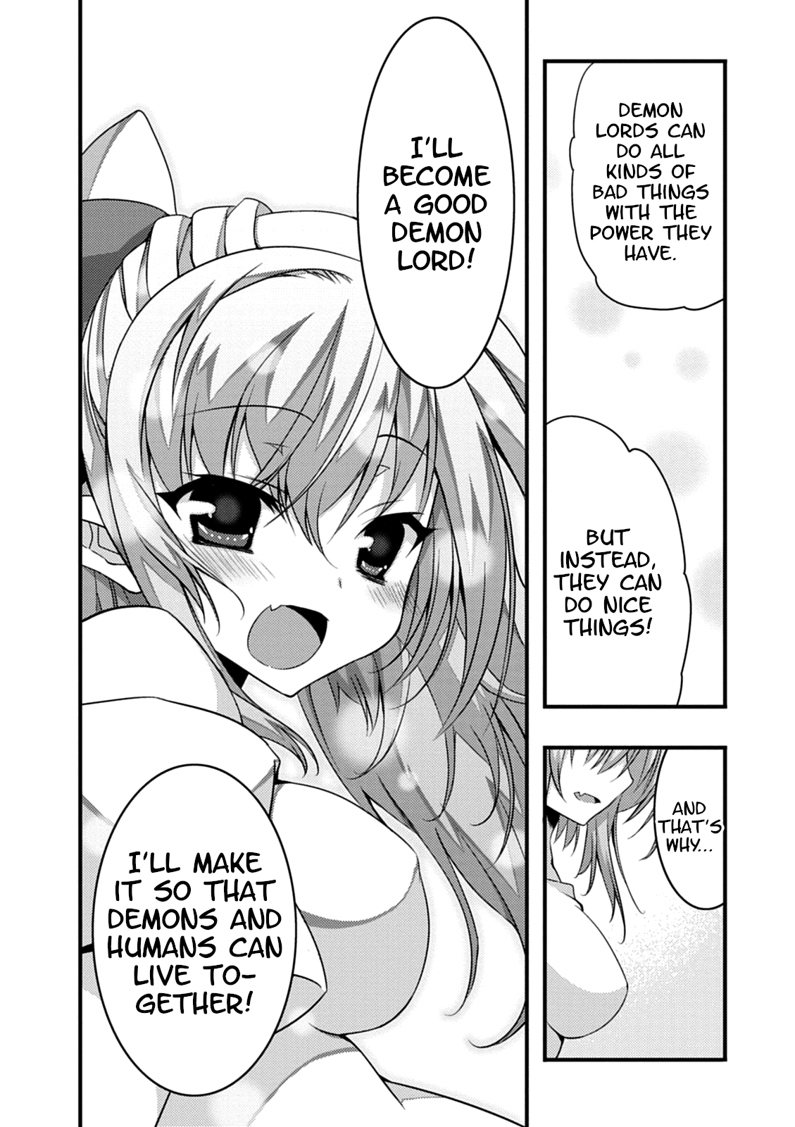 Yuusha ni Narenakatta Ore wa Shibushibu Shuushoku o Ketsuishimashita. Chapter 16.5 page 4 - Chapter 16.5: Omake: The Hero in the Making and the Demon Lord's Daughter are Taking a Step Towards the Future