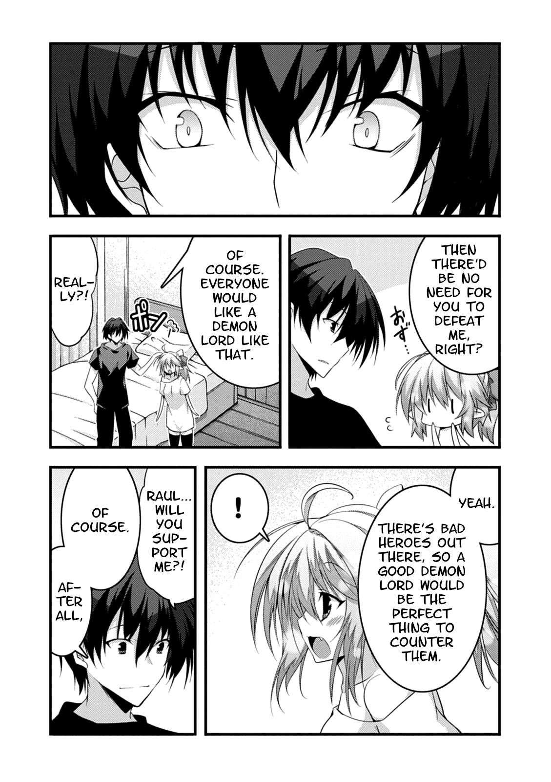 Yuusha ni Narenakatta Ore wa Shibushibu Shuushoku o Ketsuishimashita. Chapter 16.5 page 5 - Chapter 16.5: Omake: The Hero in the Making and the Demon Lord's Daughter are Taking a Step Towards the Future