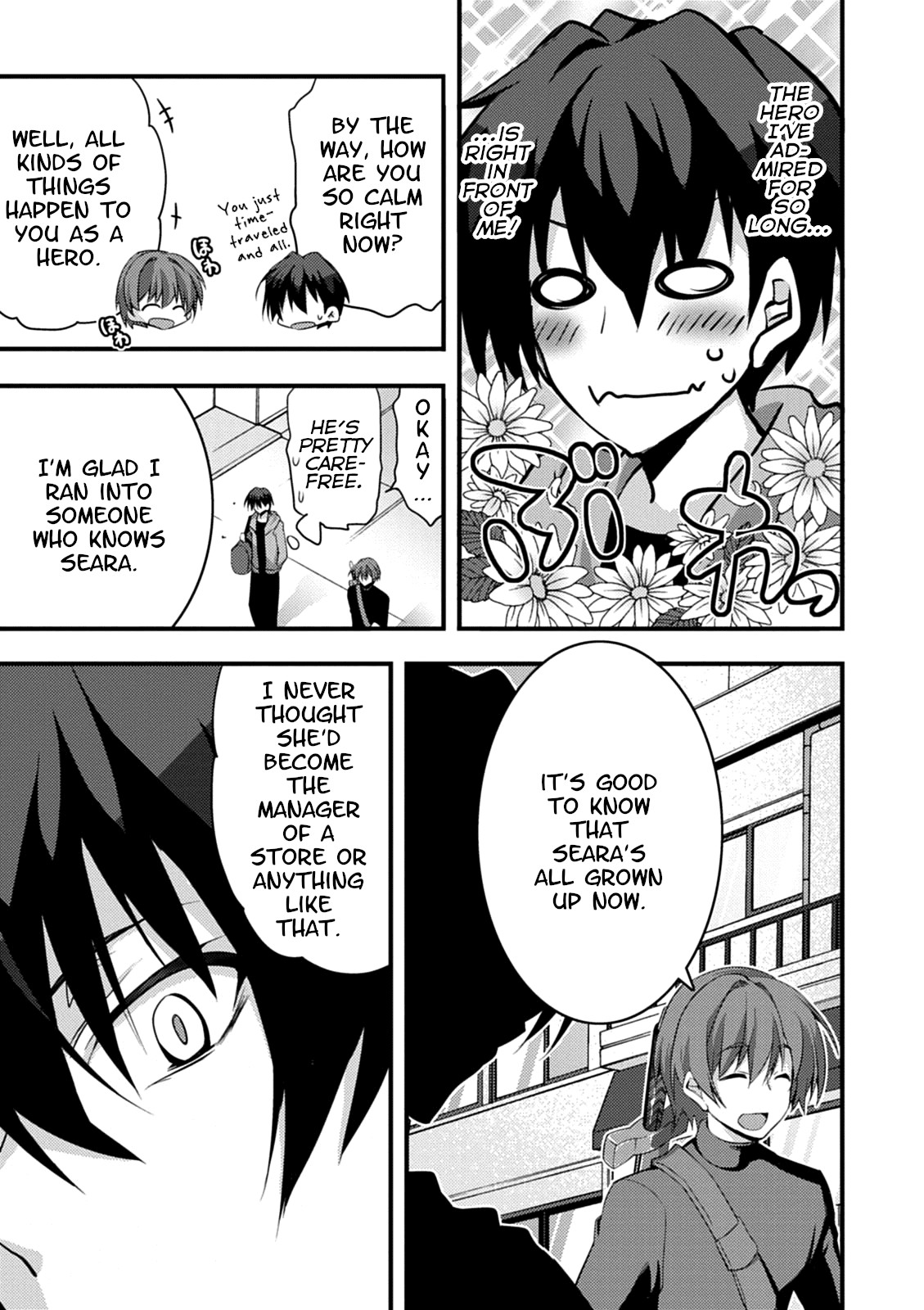 Yuusha ni Narenakatta Ore wa Shibushibu Shuushoku o Ketsuishimashita. Chapter 16 page 12 - Chapter 16: After Being Unable to Become a Hero, I Seem to have Encountered the Hero I Admired [END]