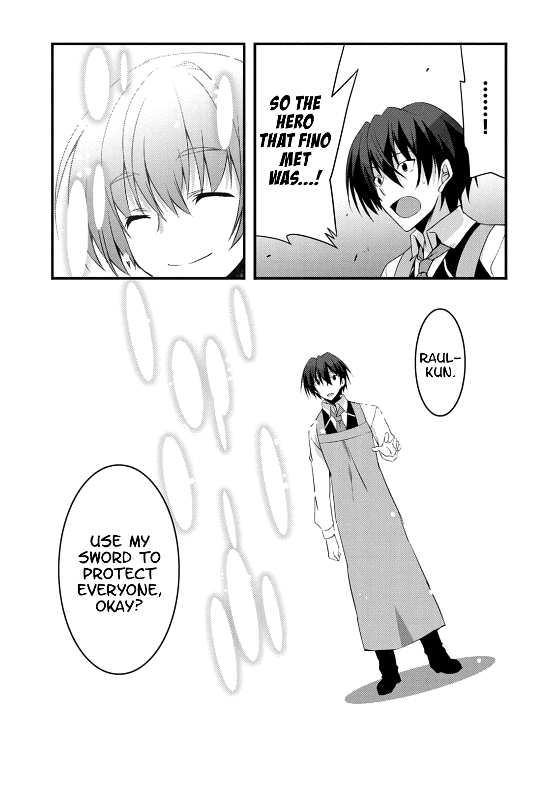 Yuusha ni Narenakatta Ore wa Shibushibu Shuushoku o Ketsuishimashita. Chapter 16 page 33 - Chapter 16: After Being Unable to Become a Hero, I Seem to have Encountered the Hero I Admired [END]