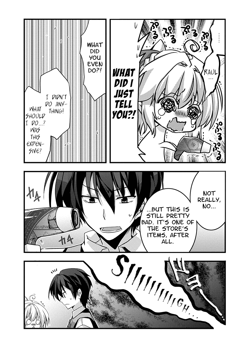 Yuusha ni Narenakatta Ore wa Shibushibu Shuushoku o Ketsuishimashita. Chapter 2 page 11 - Chapter 2: The Demon Lord's Daughter Seems to be Showing the Customers Around.
