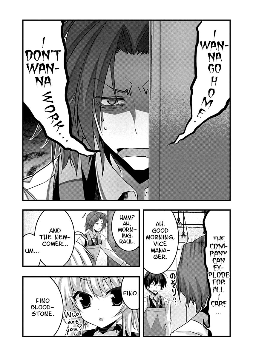 Yuusha ni Narenakatta Ore wa Shibushibu Shuushoku o Ketsuishimashita. Chapter 2 page 12 - Chapter 2: The Demon Lord's Daughter Seems to be Showing the Customers Around.