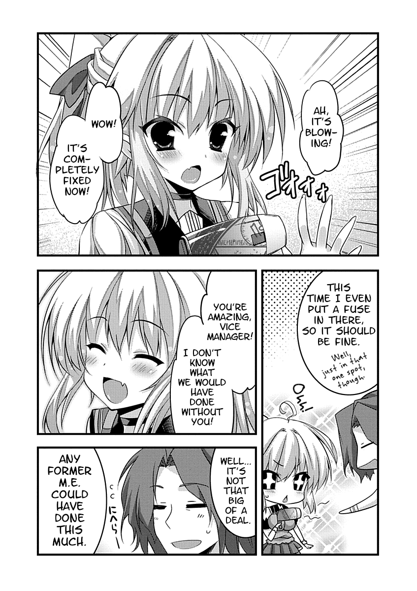 Yuusha ni Narenakatta Ore wa Shibushibu Shuushoku o Ketsuishimashita. Chapter 2 page 18 - Chapter 2: The Demon Lord's Daughter Seems to be Showing the Customers Around.