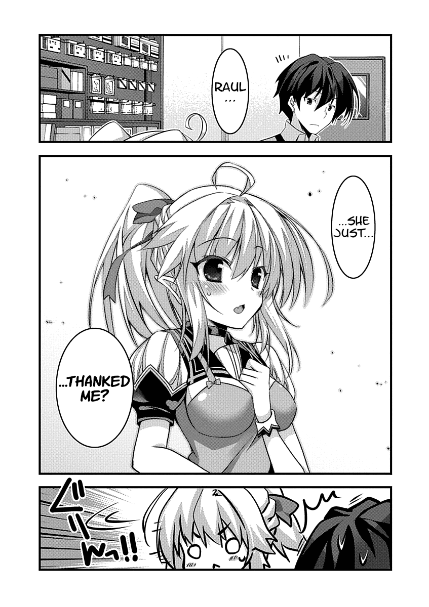 Yuusha ni Narenakatta Ore wa Shibushibu Shuushoku o Ketsuishimashita. Chapter 2 page 23 - Chapter 2: The Demon Lord's Daughter Seems to be Showing the Customers Around.