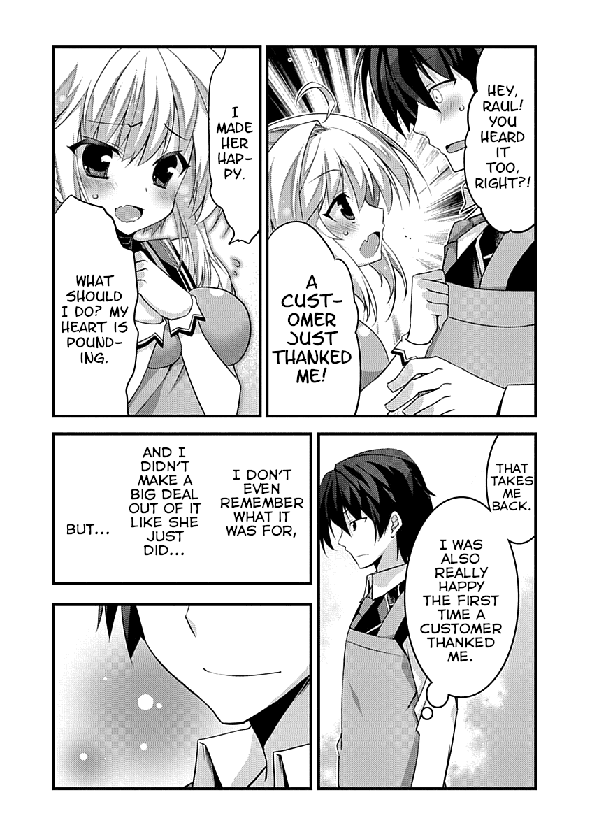 Yuusha ni Narenakatta Ore wa Shibushibu Shuushoku o Ketsuishimashita. Chapter 2 page 24 - Chapter 2: The Demon Lord's Daughter Seems to be Showing the Customers Around.