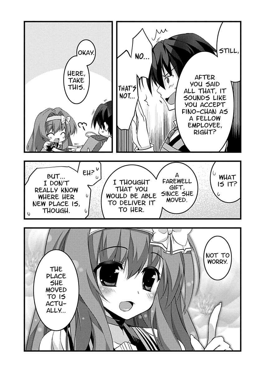 Yuusha ni Narenakatta Ore wa Shibushibu Shuushoku o Ketsuishimashita. Chapter 2 page 29 - Chapter 2: The Demon Lord's Daughter Seems to be Showing the Customers Around.