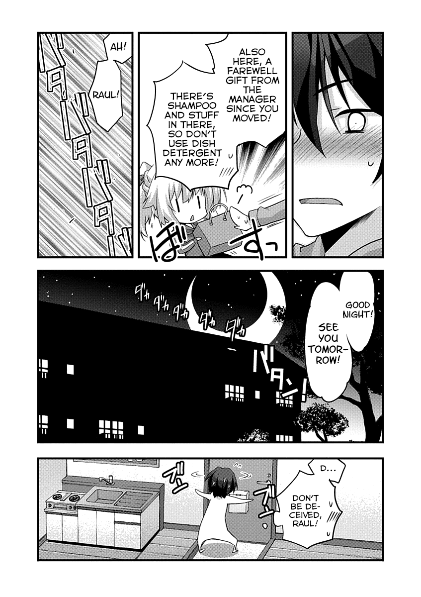 Yuusha ni Narenakatta Ore wa Shibushibu Shuushoku o Ketsuishimashita. Chapter 2 page 34 - Chapter 2: The Demon Lord's Daughter Seems to be Showing the Customers Around.