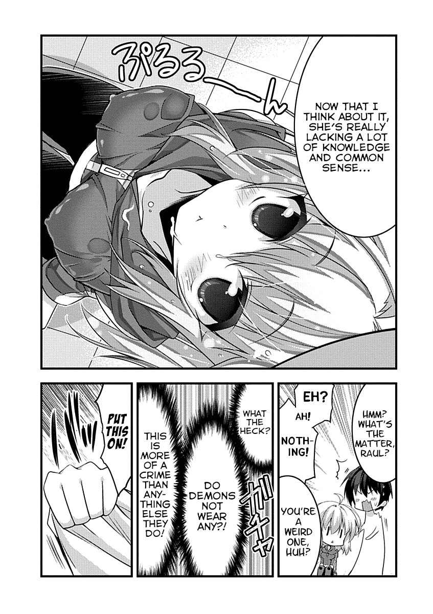 Yuusha ni Narenakatta Ore wa Shibushibu Shuushoku o Ketsuishimashita. Chapter 2 page 7 - Chapter 2: The Demon Lord's Daughter Seems to be Showing the Customers Around.