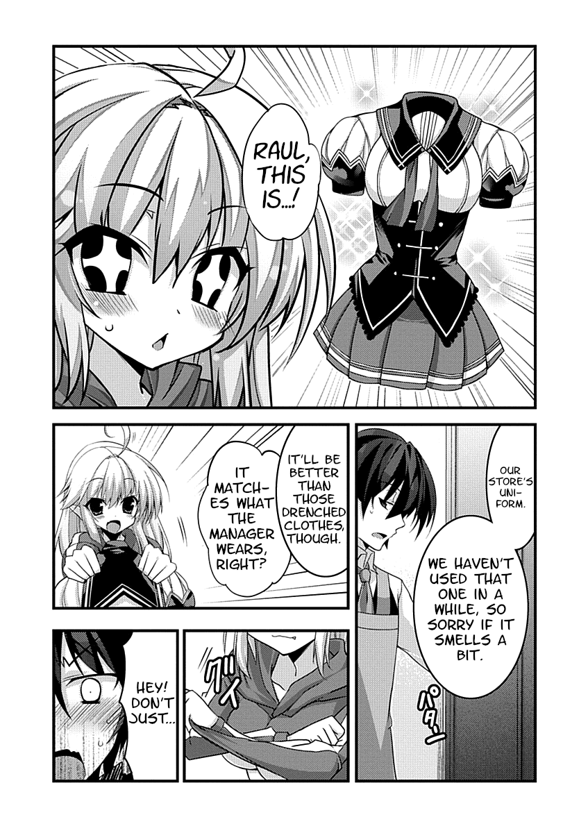Yuusha ni Narenakatta Ore wa Shibushibu Shuushoku o Ketsuishimashita. Chapter 2 page 8 - Chapter 2: The Demon Lord's Daughter Seems to be Showing the Customers Around.