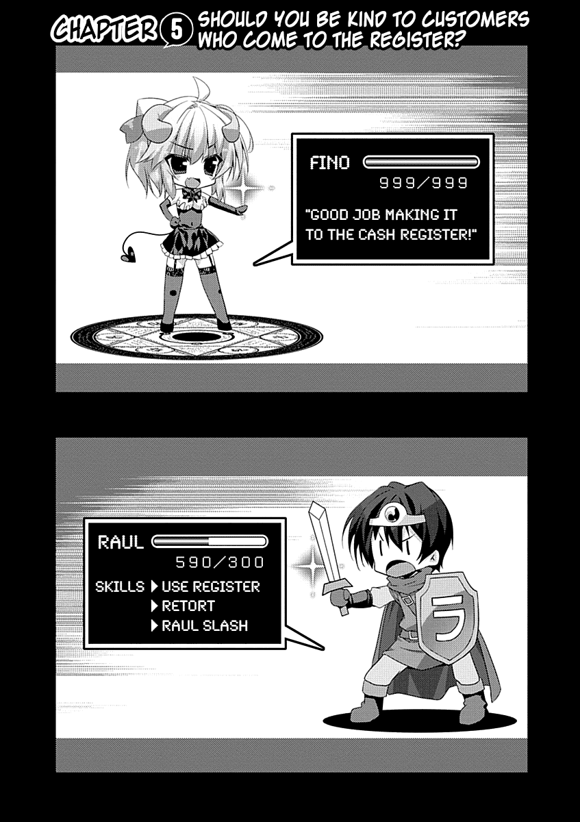 Yuusha ni Narenakatta Ore wa Shibushibu Shuushoku o Ketsuishimashita. Chapter 5 page 4 - Chapter 5: Should You Be Kind to Customers Who Come to the Register?