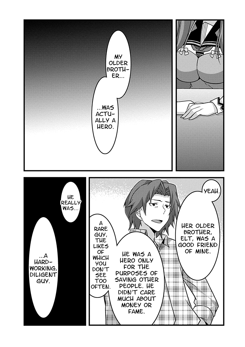 Yuusha ni Narenakatta Ore wa Shibushibu Shuushoku o Ketsuishimashita. Chapter 6 page 28 - Chapter 6: You're Supposed to Always Greet Your Elders and Customers With a Smile?
