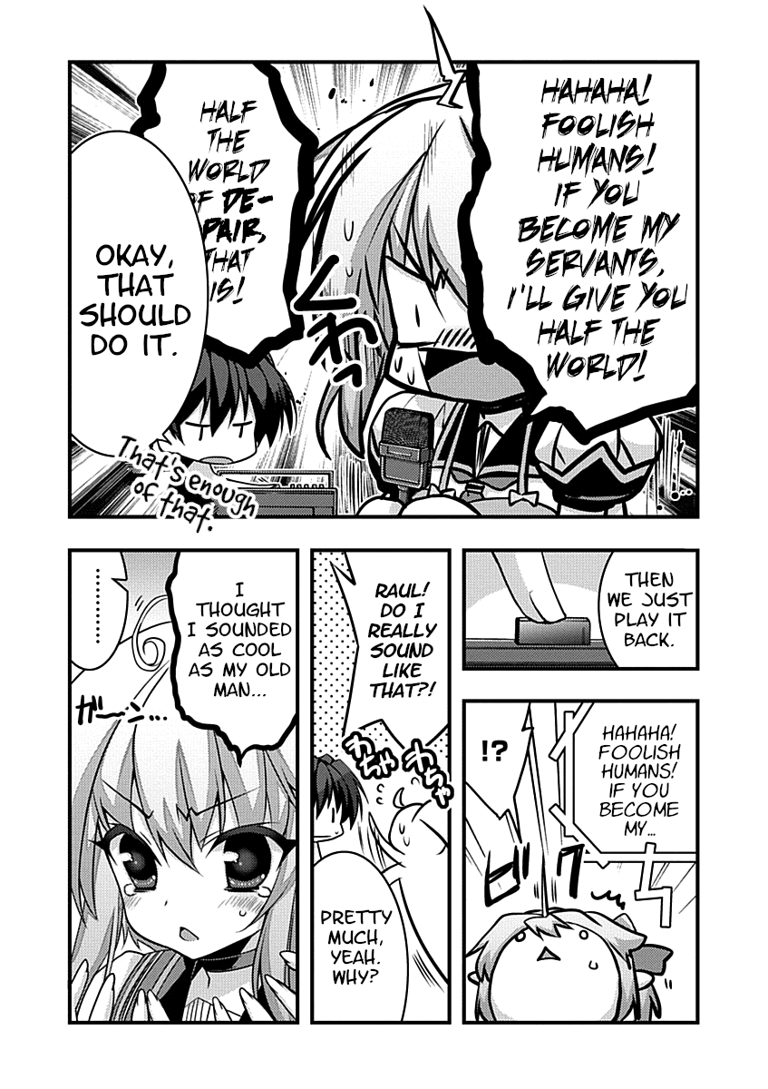 Yuusha ni Narenakatta Ore wa Shibushibu Shuushoku o Ketsuishimashita. Chapter 7 page 10 - Chapter 7: The Demon Lord's Daughter Seems Interested in Making a Storewide Broadcast.