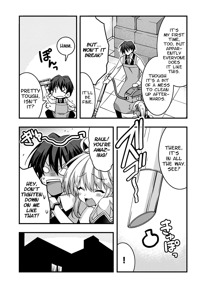 Yuusha ni Narenakatta Ore wa Shibushibu Shuushoku o Ketsuishimashita. Chapter 7 page 15 - Chapter 7: The Demon Lord's Daughter Seems Interested in Making a Storewide Broadcast.