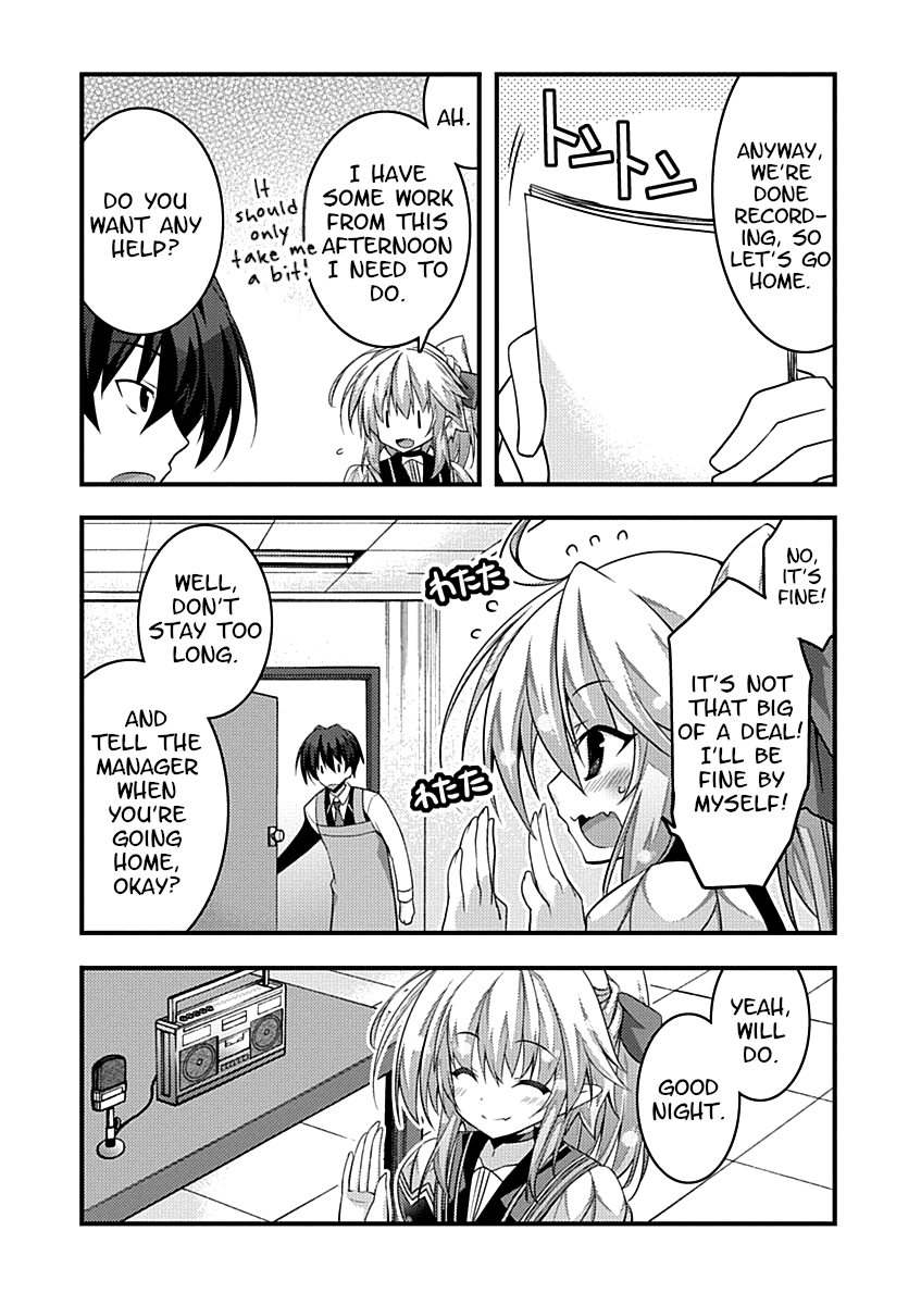 Yuusha ni Narenakatta Ore wa Shibushibu Shuushoku o Ketsuishimashita. Chapter 7 page 16 - Chapter 7: The Demon Lord's Daughter Seems Interested in Making a Storewide Broadcast.