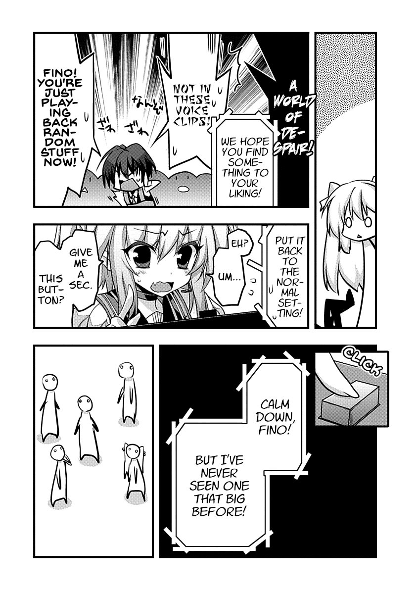 Yuusha ni Narenakatta Ore wa Shibushibu Shuushoku o Ketsuishimashita. Chapter 7 page 21 - Chapter 7: The Demon Lord's Daughter Seems Interested in Making a Storewide Broadcast.