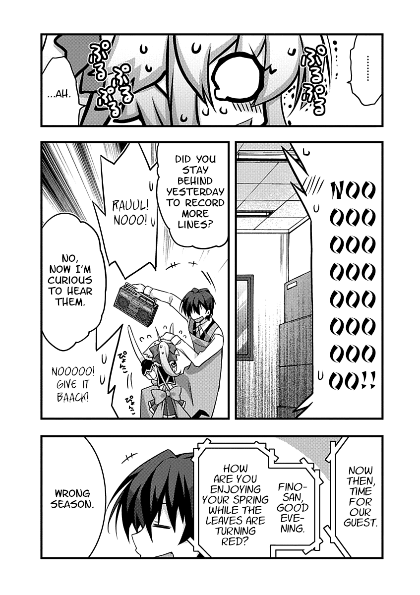 Yuusha ni Narenakatta Ore wa Shibushibu Shuushoku o Ketsuishimashita. Chapter 7 page 28 - Chapter 7: The Demon Lord's Daughter Seems Interested in Making a Storewide Broadcast.