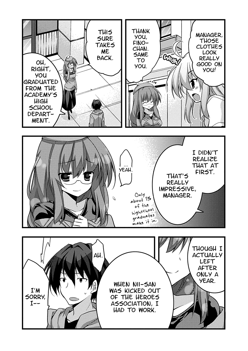 Yuusha ni Narenakatta Ore wa Shibushibu Shuushoku o Ketsuishimashita. Chapter 9 page 14 - Chapter 9: Since There Was No Progress to be Seen, I Decided to Perform Some Reconnaissance.