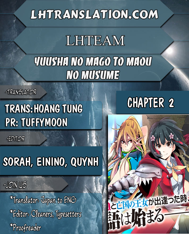 Yuusha no Mago to Maou no Musume Chapter 2 page 1 - Chapter 2