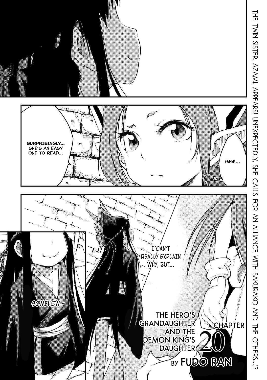 Yuusha no Mago to Maou no Musume Chapter 20 page 2 - Chapter 20