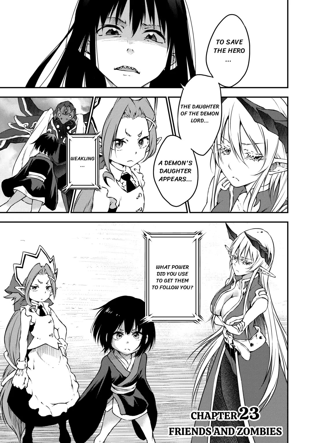 Yuusha no Mago to Maou no Musume Chapter 23 page 1 - Chapter 23