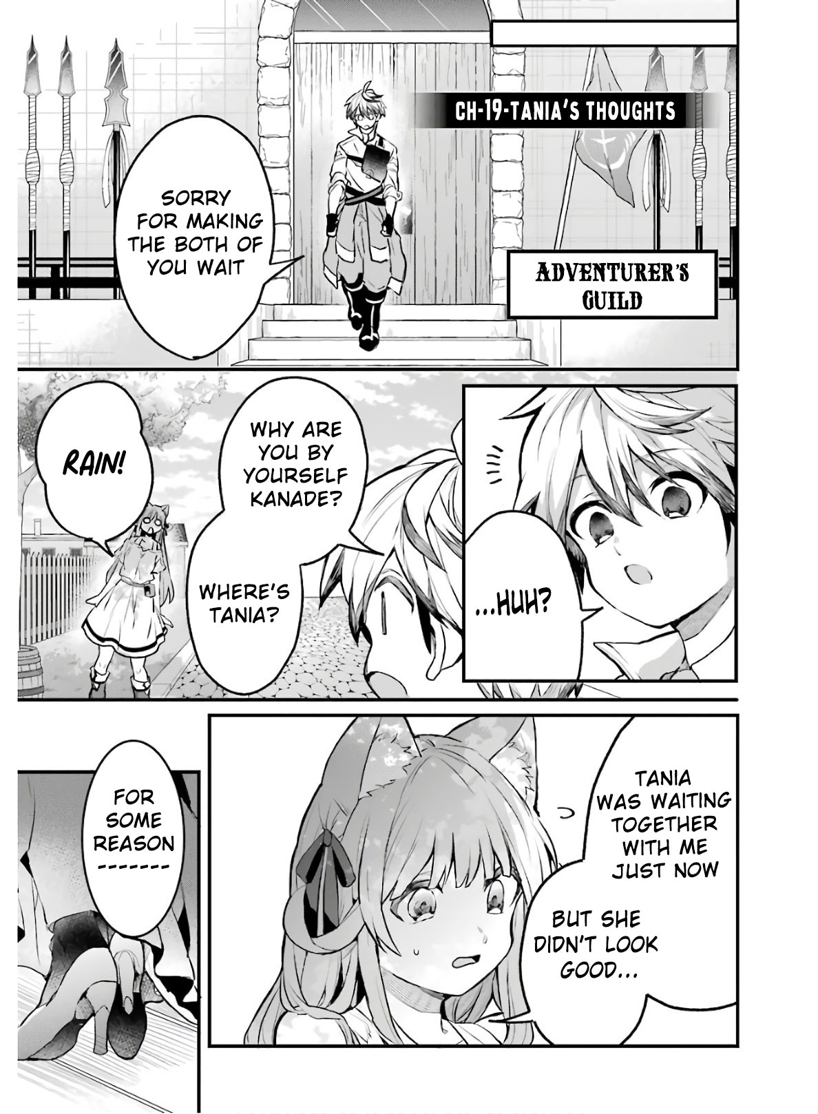 Yuusha Party wo Tsuihou Sareta Beast Tamer, Saikyou Shuzoku Nekomimi Shojo to Deau Chapter 19 page 2 - Chapter 19: Tania's Thoughts